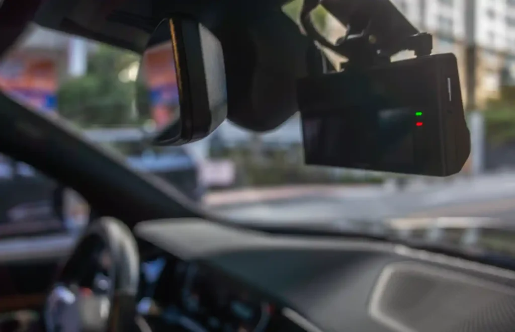 BMW M340i interior with QXD7000 dashcam installed — 3.5 years owner review by TACO