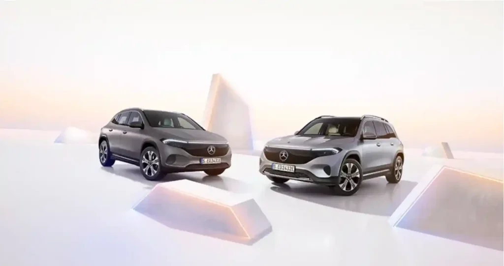 벤츠 EQA와 EQB 전기 SUV - 기존 플랫폼 기반의 엔트리급 전기차 라인업