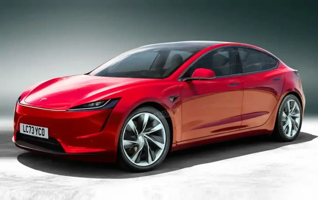 테슬라 모델 2 2026 보급형 전기차 렌더링 - 2만5천달러 엔트리 EV, 3천만원대 전기차