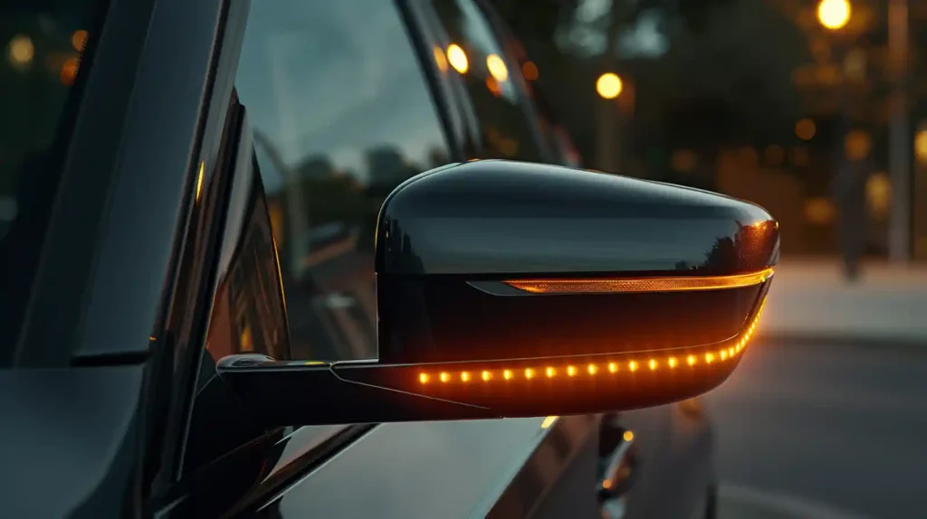 BMW M340i 사이드미러 방향지시등 LED 사각지대 경고 시스템 ADAS