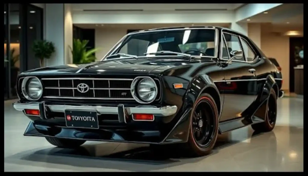 보존 상태가 뛰어난 클래식 토요타 코롤라 스포츠 모델. 세대를 거쳐 사랑받아온 코롤라의 또 다른 매력을 보여준다