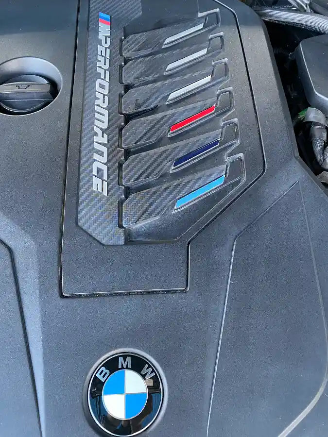 BMW B58 3.0 직렬 6기통 터보 엔진 M Performance 카본 엔진 커버