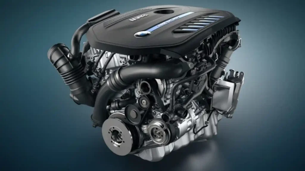BMW 직렬6기통 엔진 단독 컷 – 실린더가 일렬로 배치된 I6 구조