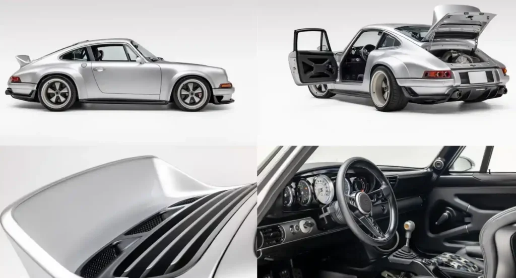 Singer Vehicle Design 포르쉐 911 레스토모드 4컷, 측면·리어·루프·실내 디테일